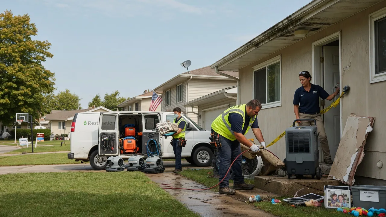 Water Damage Restoration in Sharon Hill, PA near me